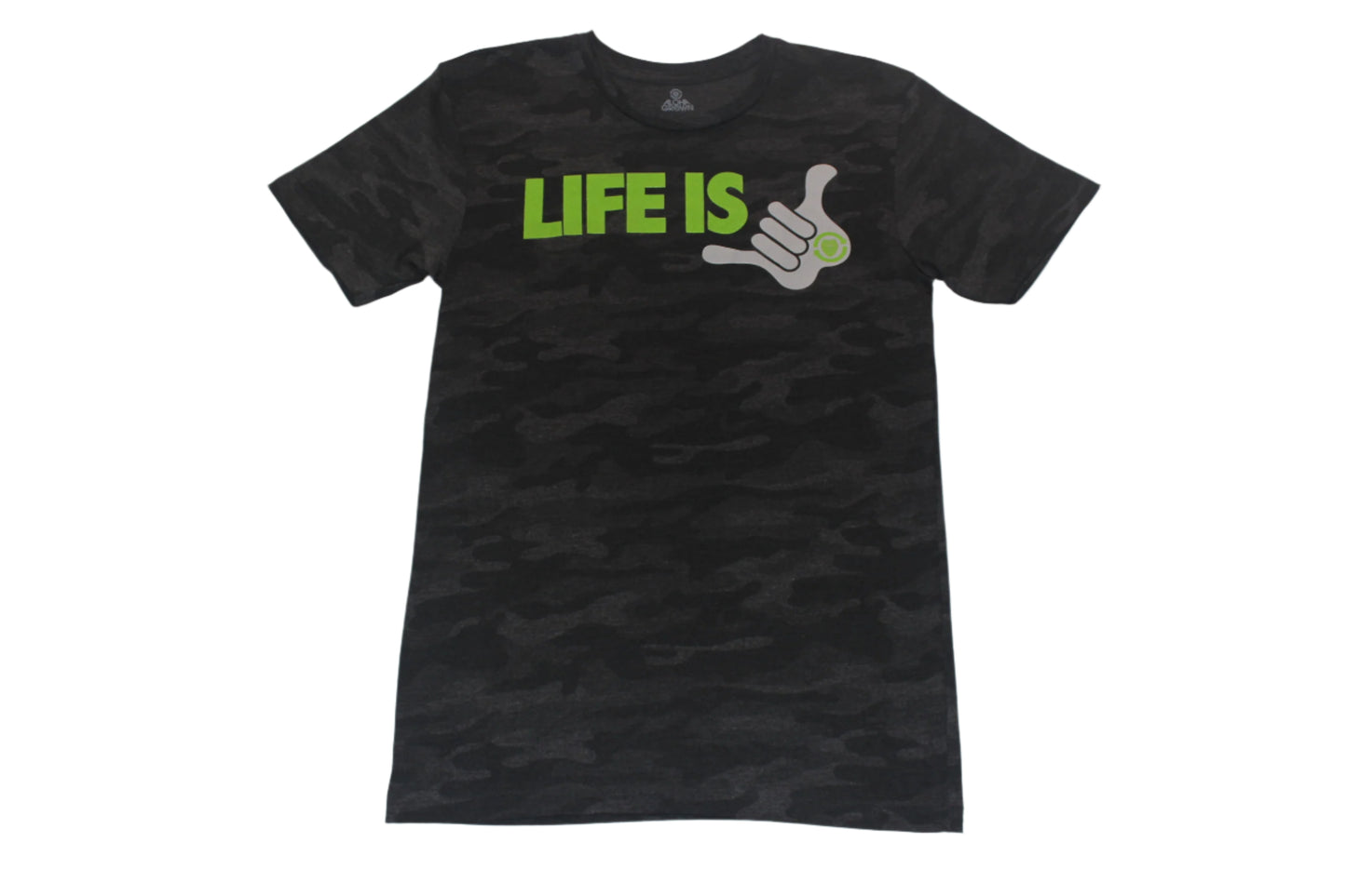 AG LIFE IS SHAKA CAMO MENS TEE