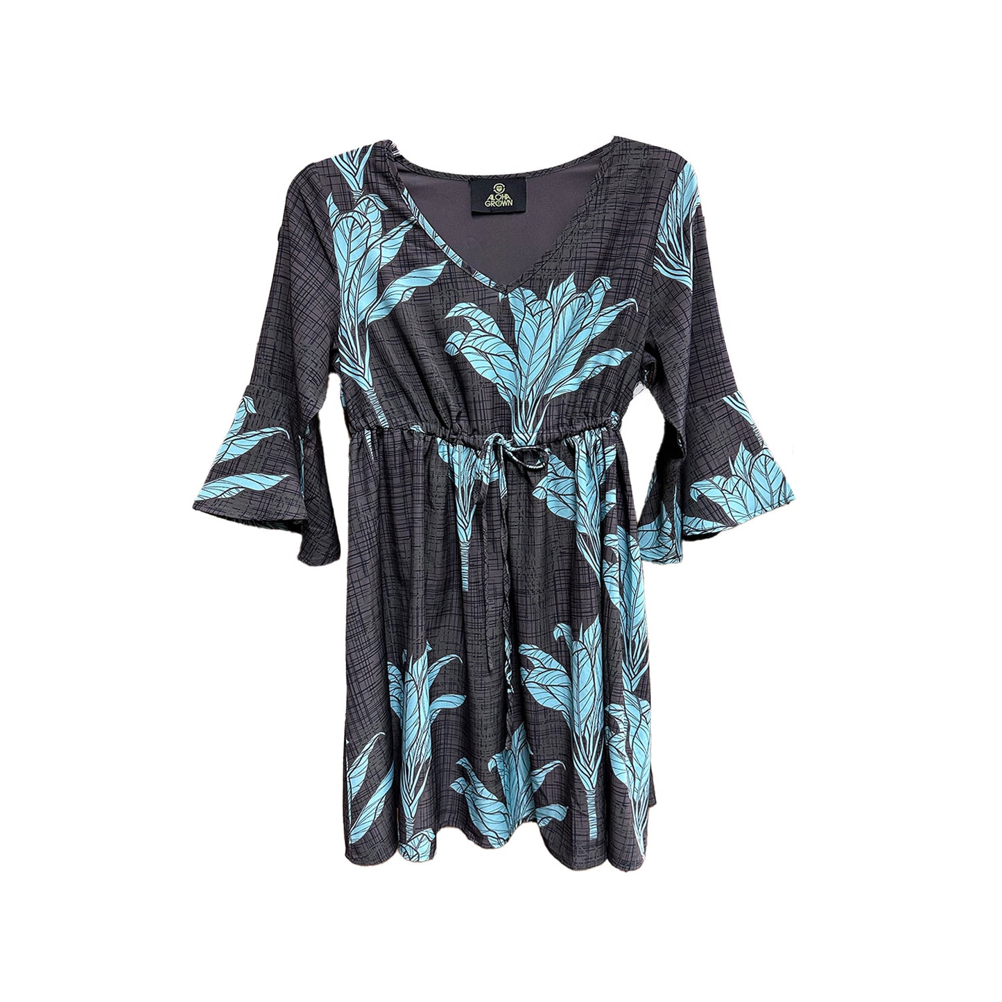 Ti Leaf Women's Blouse Gray