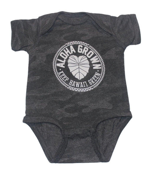 AG KEEP HAWAII GREEN ONESIES BOYS