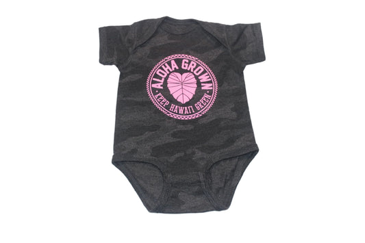 AG KEEP HAWAII GREEN ONESIES GIRLS