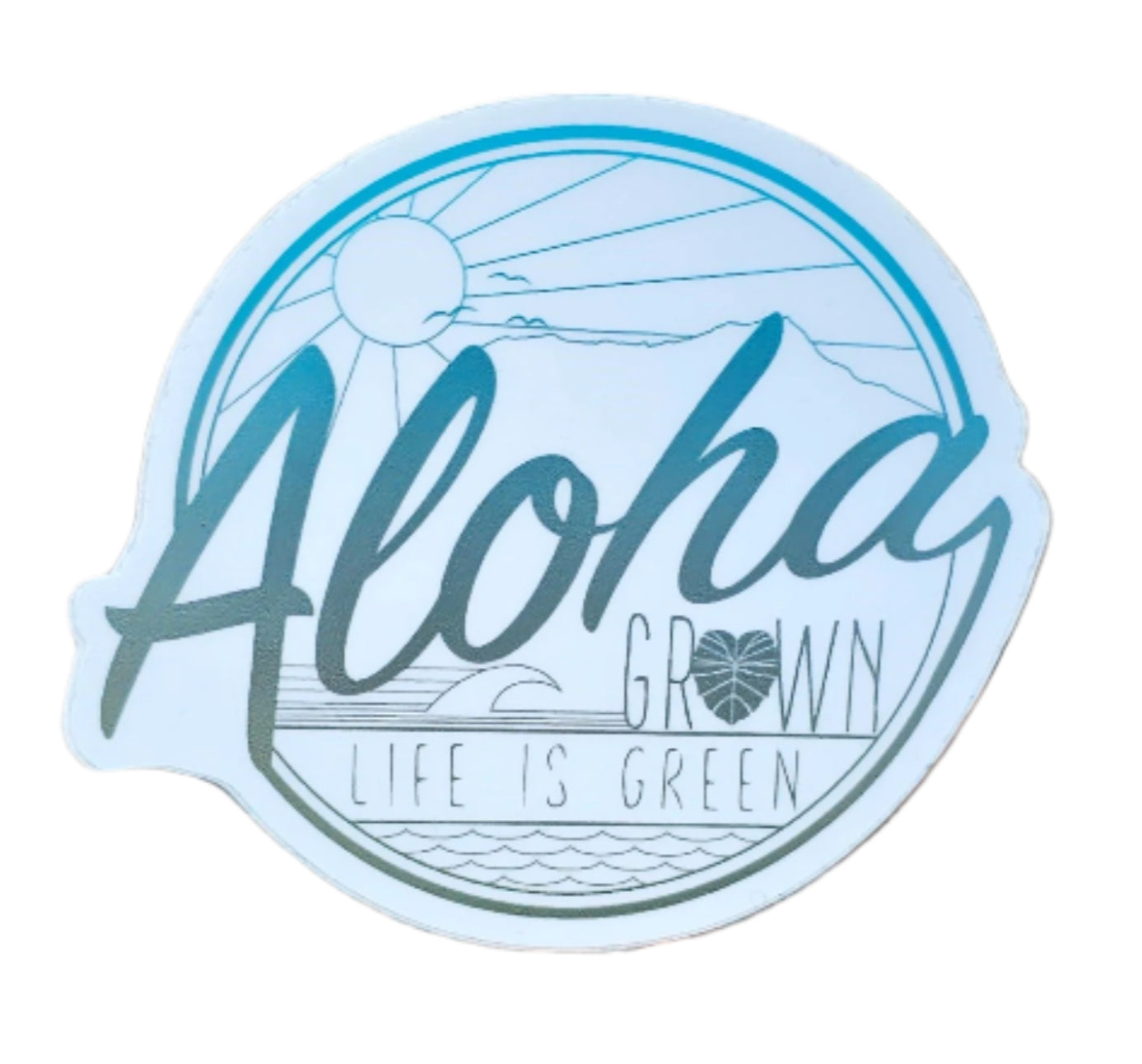 AG LIFE IS GREEN STICKER