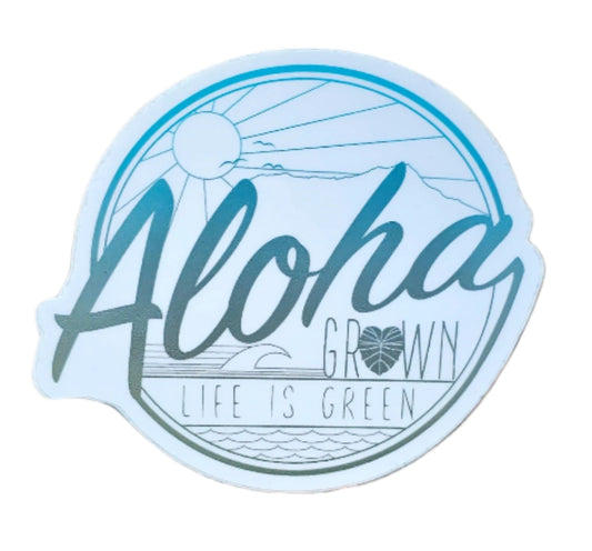 AG LIFE IS GREEN STICKER