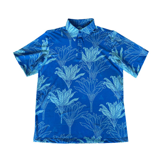 Ti Leaf Men's Polo Blue