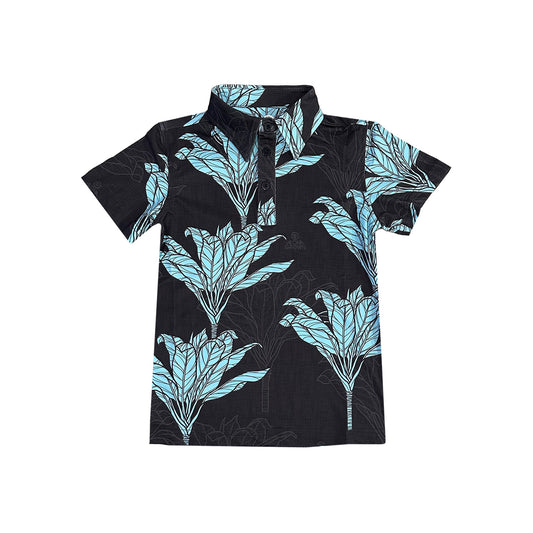 Ti Leaf Youth Polo Gray