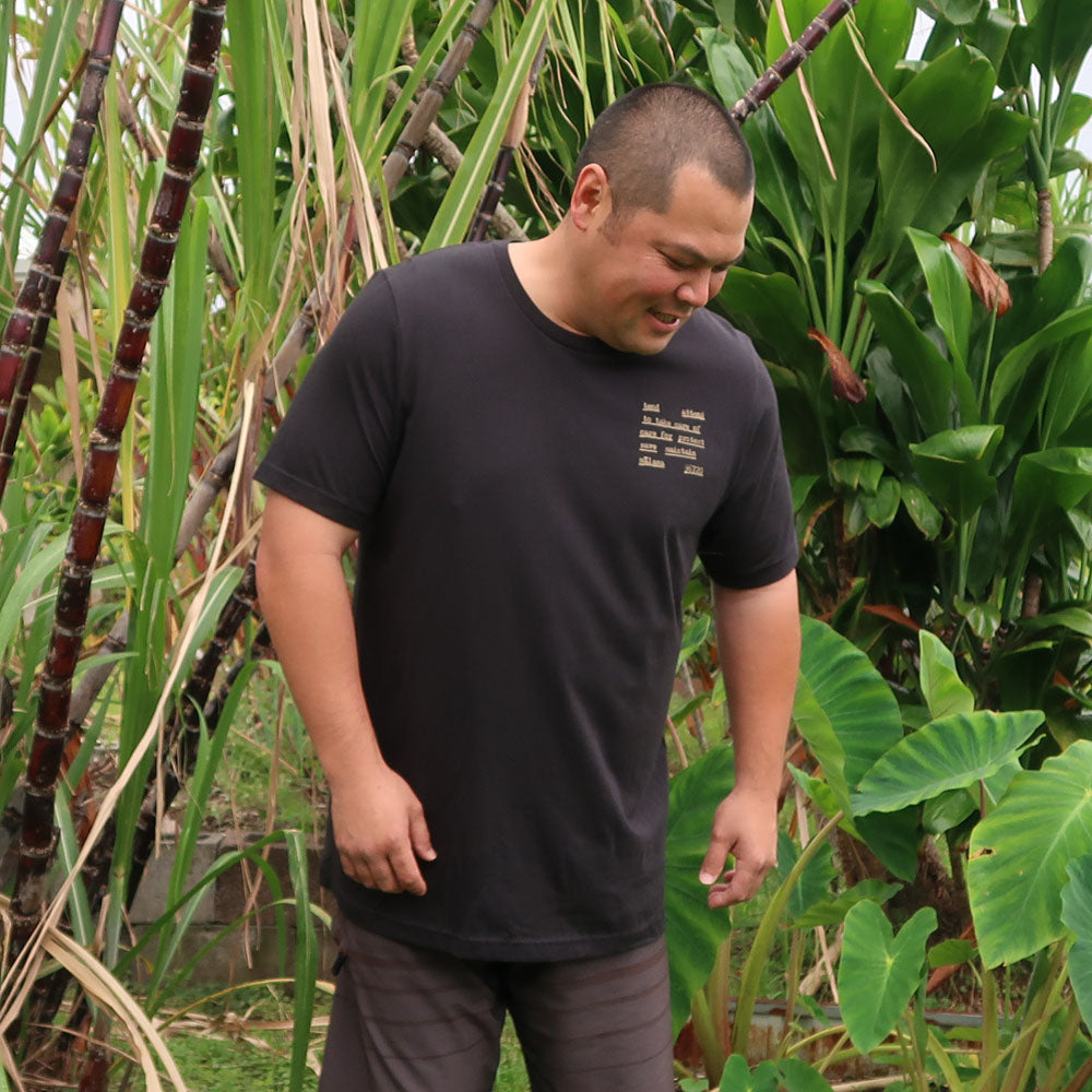 Mālama Kākou - Kalo Field Men Black