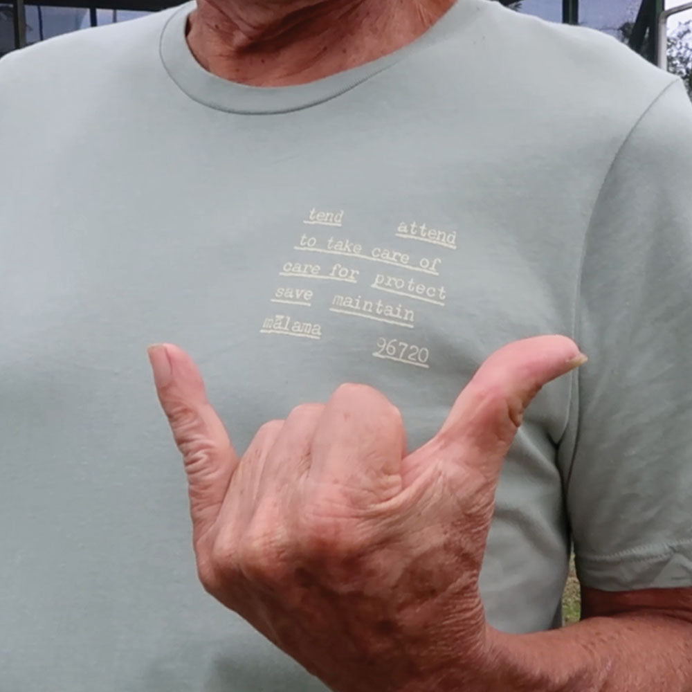 Mālama Kākou - Kalo Field Men Sage