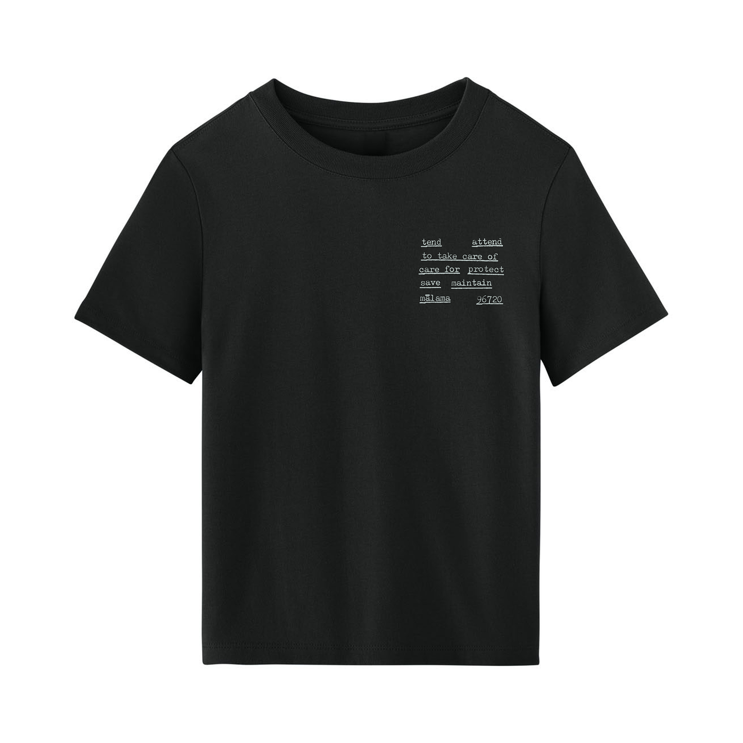 Mālama Kākou - Kalo Field Women Black