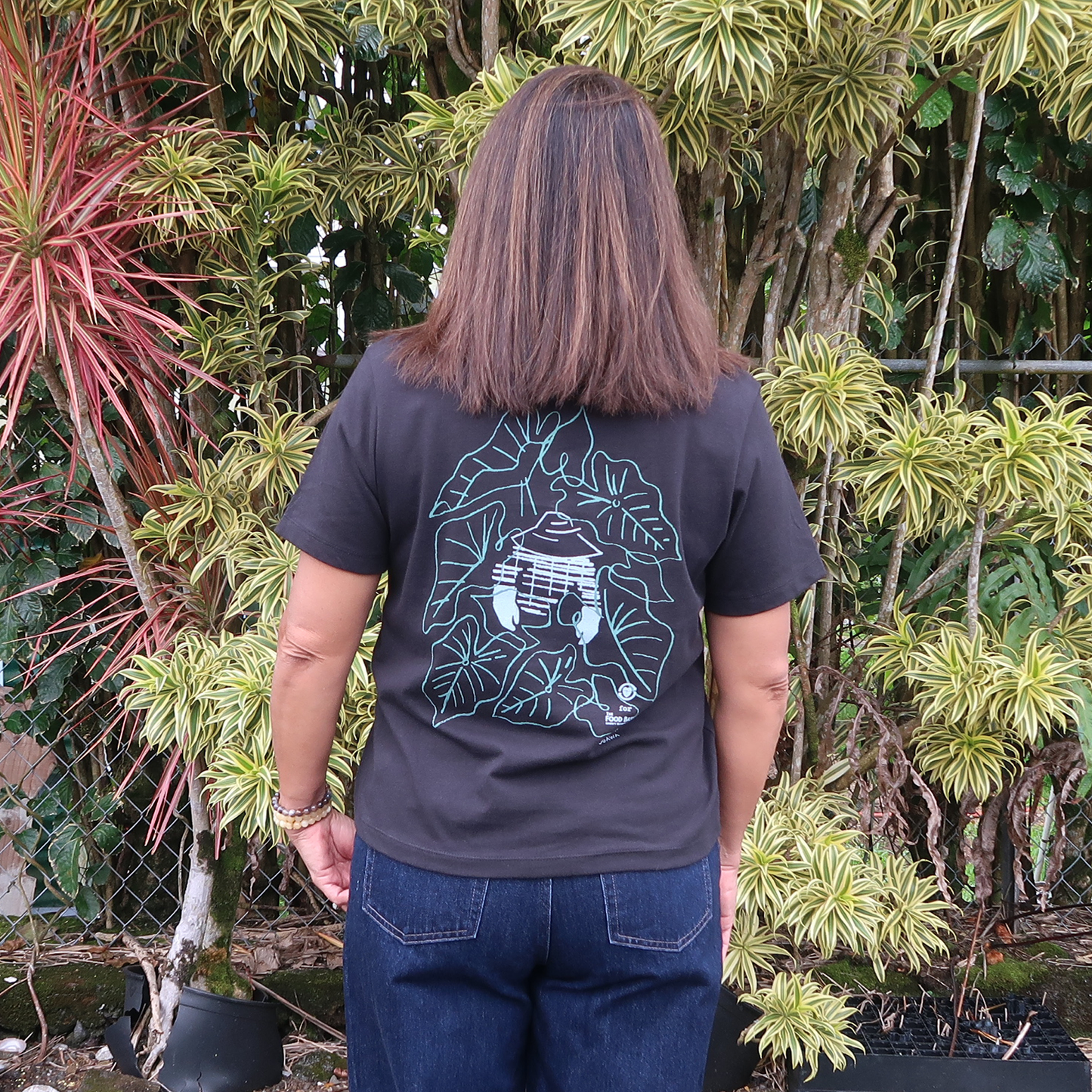 Mālama Kākou - Kalo Field Women Black