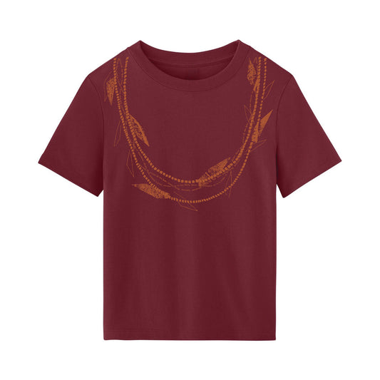 Mālama Kākou - Lei Women Maroon