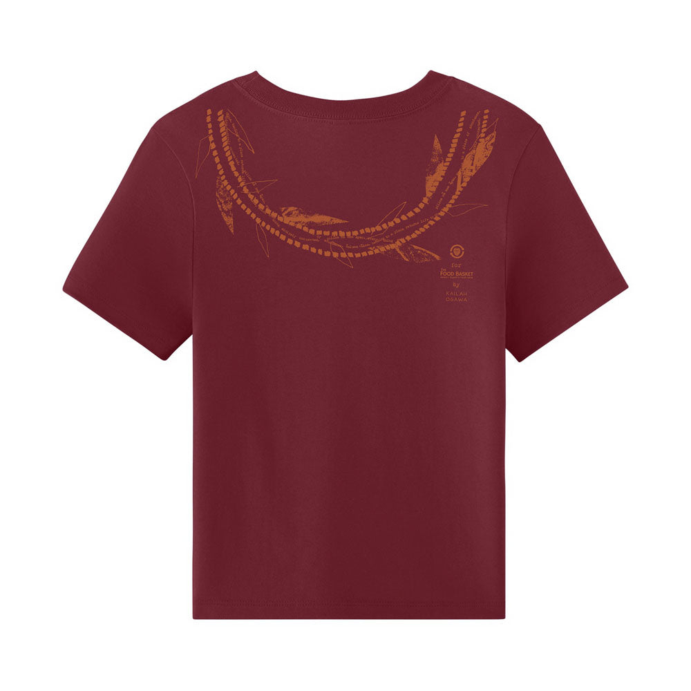 Mālama Kākou - Lei Women Maroon