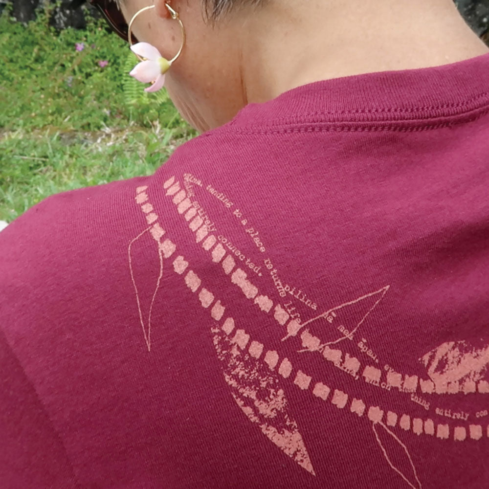 Mālama Kākou - Lei Women Maroon