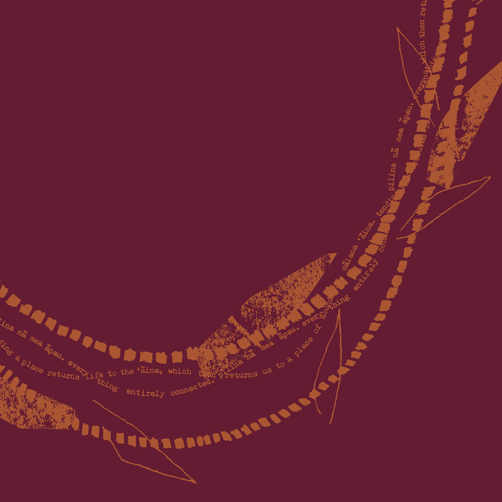Mālama Kākou - Lei Women Maroon