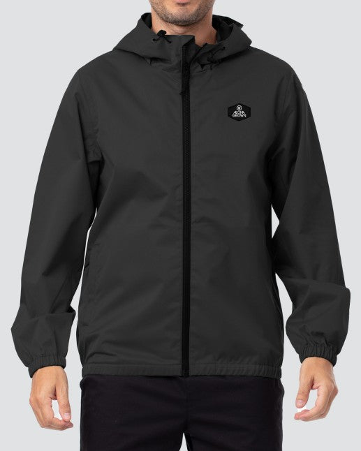 AG RAIN JACKETS BLK MD