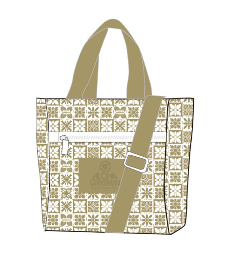 AG TAN QUILT CROSSBODY